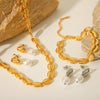 Jewelry Stainless Steel Shell Scallop Ocean Series Geometric Electroplating Women's
