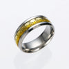 Jewelry Stainless Steel Skull Ring Dripping Oil Unisex