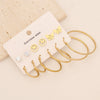 Jewelry Stainless Steel Snakeshaped Butterflyshaped Heartshaped Flowershaped Insectshaped Starshaped Electroplated Women's Earrings