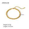 Jewelry Stainless Steel Tiger Eye Stone Diamond Geometric Retro Electroplating Women's