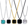 Jewelry Stainless Steel Titanium Steel Leather