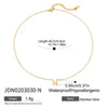 Jewelry Stainless Steel Titanium Steel Letter Electroplated Earrings Necklaces Hand Accessories