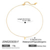 Jewelry Stainless Steel Titanium Steel Letter Electroplated Earrings Necklaces Hand Accessories