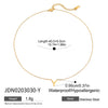 Jewelry Stainless Steel Titanium Steel Letter Electroplated Earrings Necklaces Hand Accessories