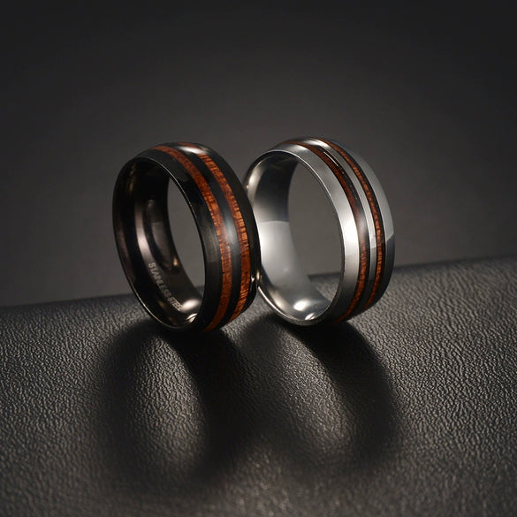 Jewelry Stainless Steel Unisex Ring Geometric Dripping Glue