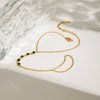 Jewelry Stainless Steel Zircon Bracelet Geometric Style Electroplating For Women