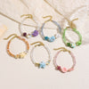 Jewelry Starfish Shell Artificial Crystal Marine Life Set With Diamonds Necklace Bracelet For Women