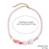 Jewelry Starfish Shell Artificial Crystal Marine Life Set With Diamonds Necklace Bracelet For Women