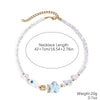 Jewelry Starfish Shell Artificial Crystal Marine Life Set With Diamonds Necklace Bracelet For Women