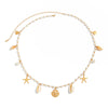 Jewelry Starfish Shell Pendant Body Chain Waist Chain Imitation Pearl Alloy Lobster Clasp