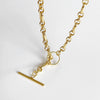 Jewelry 925 Sterling Silver Pearl Chain Necklace Geometric Style For Women