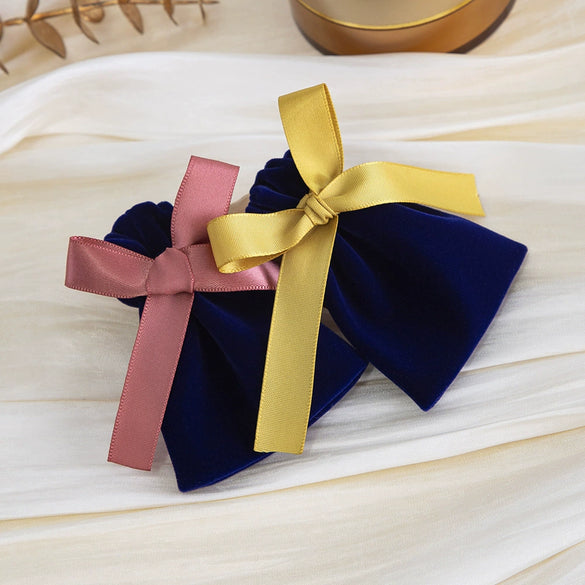 Jewelry Storage Bag Flannel Velvet Cloth Plush