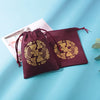 Jewelry Storage Bag Flannel Velvet Drawstring Cloth