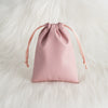 Jewelry Storage Bag Pu Leather Drawstring