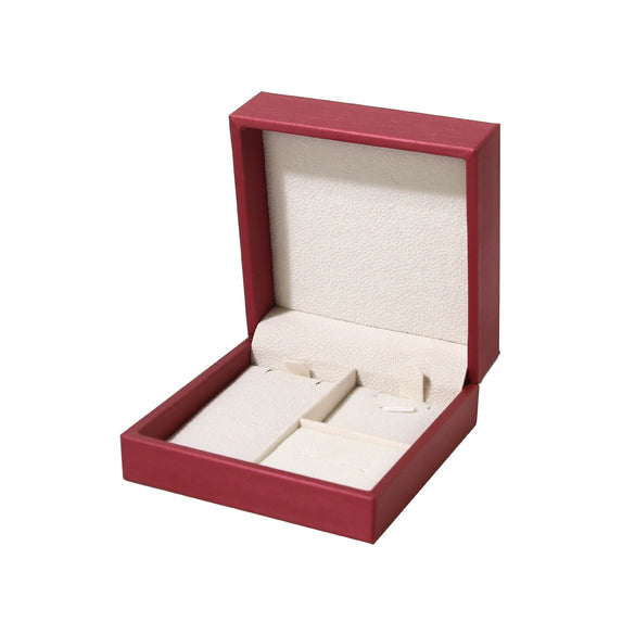 Jewelry Storage Box Brushed Leather Threepiece