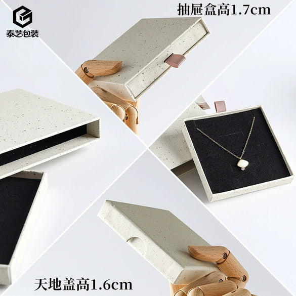 Jewelry Storage Box Ring Earring Drawer Box Jewelry Packaging Box Made Of Paper And Cardboard
