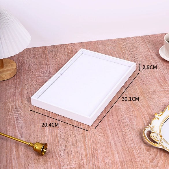 Jewelry Storage Display Tray Pu Leather High Sense