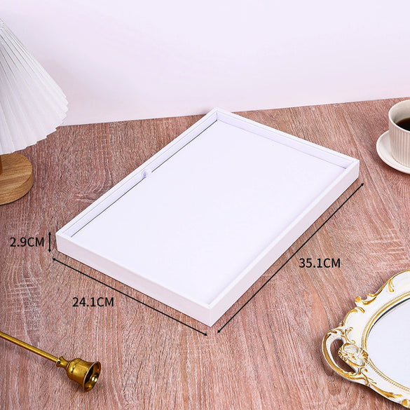 Jewelry Storage Display Tray Pu Leather High Sense