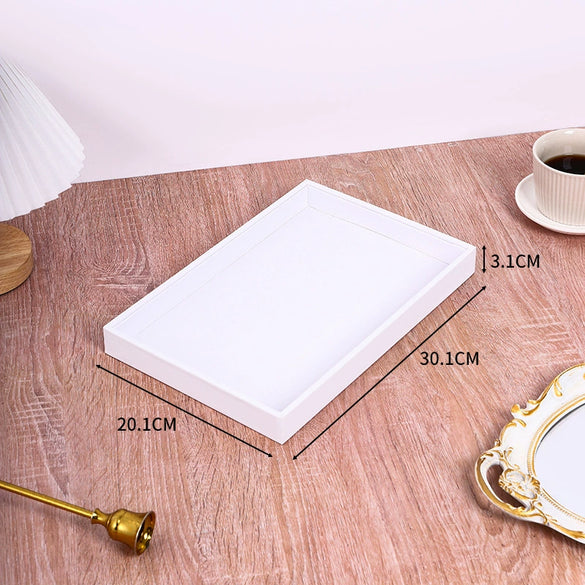 Jewelry Storage Display Tray Pu Leather High Sense