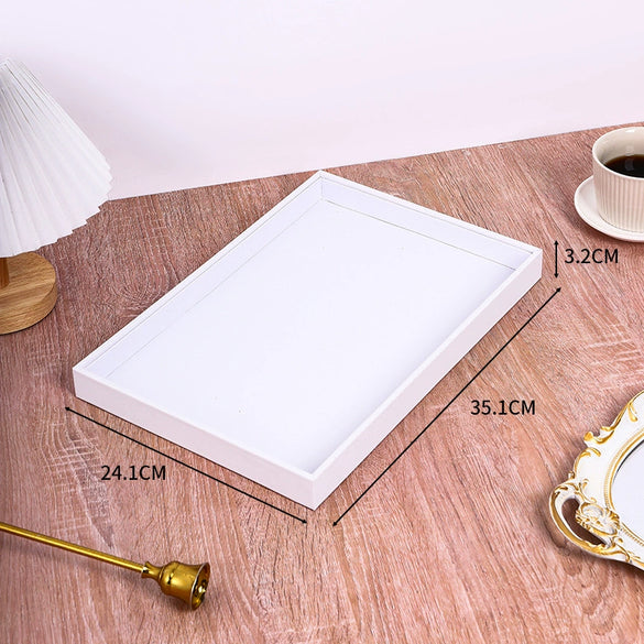 Jewelry Storage Display Tray Pu Leather High Sense