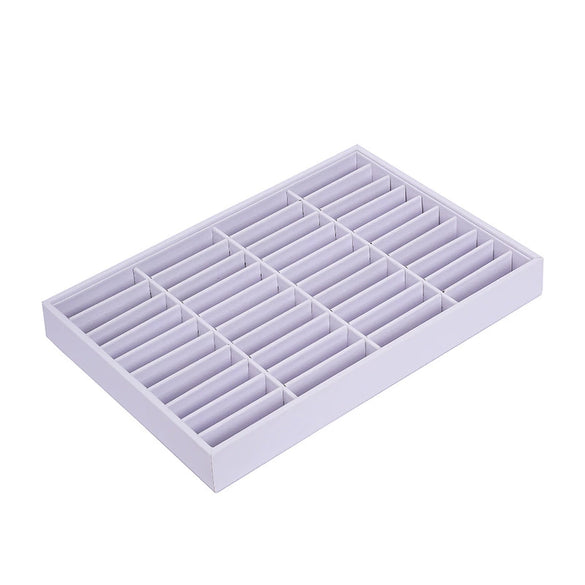 Jewelry Storage Display Tray Pu Leather High Sense