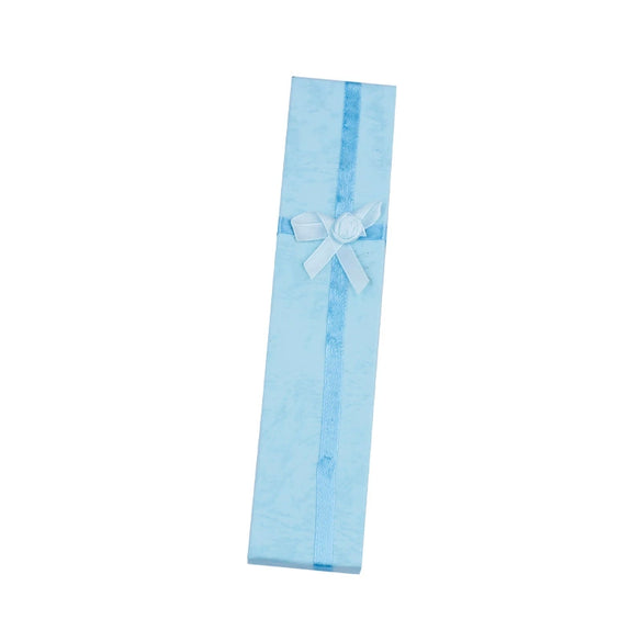 Jewelry Storage Gift Box For Necklace Ring Earrings With White Bow Women's