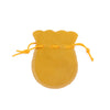 Jewelry Storage Gourd Drawstring Bag Velvet Flocking Cloth