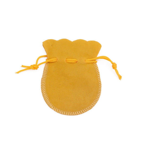 Jewelry Storage Gourd Drawstring Bag Velvet Flocking Cloth