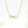 Jewelry Suit Copper Geometric 8Shaped Electroplated