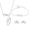 Jewelry Suit Copper Geometric 8Shaped Electroplated