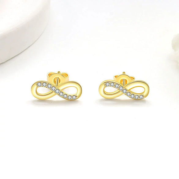 Jewelry Suit Copper Geometric 8Shaped Electroplated