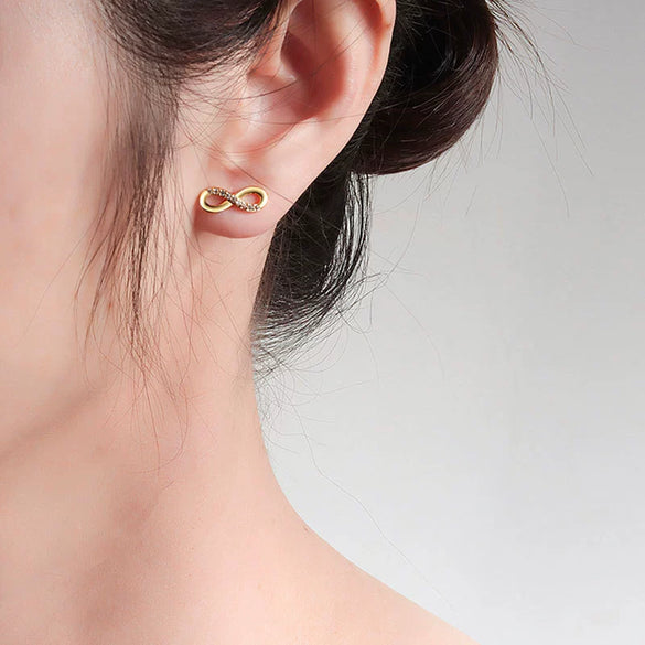 Jewelry Suit Copper Geometric 8Shaped Electroplated
