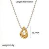 Jewelry Suit Stainless Steel Titanium Steel Earrings Necklace With Stars Sun And Moon Clouds Universe Pattern Electroplated For Women Highend Minimalist Style