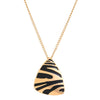 Jewelry Threepiece Set Alloy Geometric Triangle Leopard Print Electroplating For Women