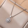 Jewelry Threepiece Set Copper Inlaid Zircon Light Luxury Style With Flower Pattern