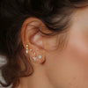 Jewelry Titanium Alloy Stainless Steel Geometric Electroplating Pendant Earrings Unisex