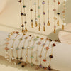Jewelry 316L Stainless Steel Bohemian Geometric Electroplated For Women