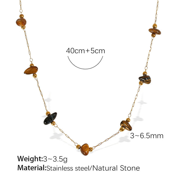 Jewelry 316L Stainless Steel Bohemian Geometric Electroplated For Women