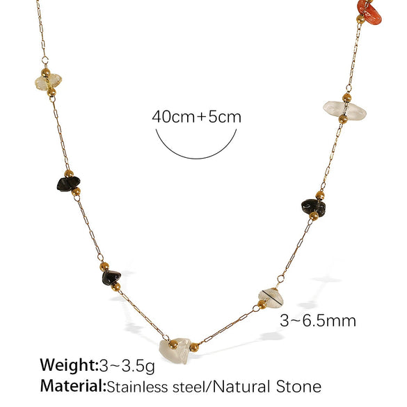 Jewelry 316L Stainless Steel Bohemian Geometric Electroplated For Women