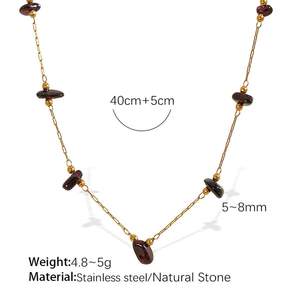 Jewelry 316L Stainless Steel Bohemian Geometric Electroplated For Women