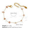 Jewelry 316L Stainless Steel Bohemian Geometric Electroplated For Women