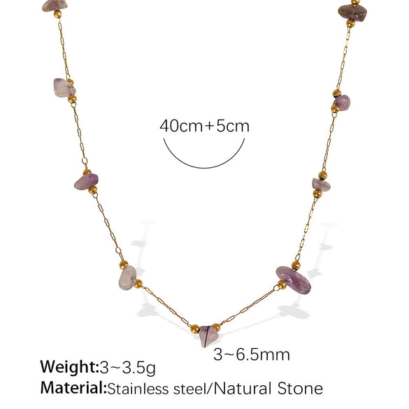 Jewelry 316L Stainless Steel Bohemian Geometric Electroplated For Women