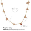 Jewelry 316L Stainless Steel Bohemian Geometric Electroplated For Women