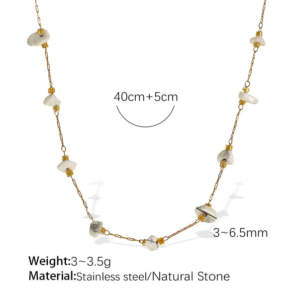 Jewelry 316L Stainless Steel Bohemian Geometric Electroplated For Women