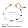 Jewelry 316L Stainless Steel Bohemian Geometric Electroplated For Women