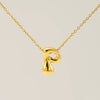 Jewelry Titanium Steel Clavicle Chain With Cartoon Bubble And English Letter Design Electroplated