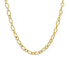 Jewelry Titanium Steel Cross Chain Ushape Geometric Handmade Clavicle Chain Necklace For Women
