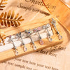 Jewelry Titanium Steel Crown Shape Electroplated For Women