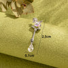Jewelry Titanium Steel Crown Shape Electroplated For Women