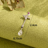 Jewelry Titanium Steel Crown Shape Electroplated For Women